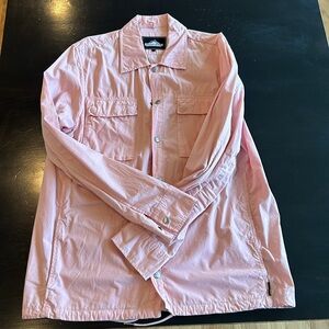Penfield men’s pink 100% cotton coaches jacket. Mint condition. Size Large.
